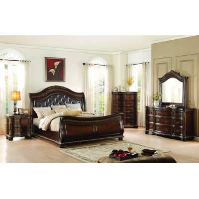 Homelegance Chaumont Sleigh Customizable Bedroom..