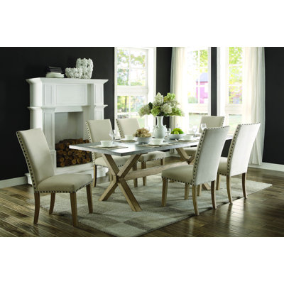 August Grove Arcade Dining Table