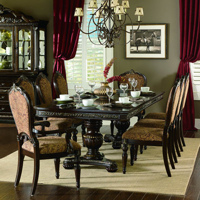 Astoria Grand Clearwell Extendable Dining Table