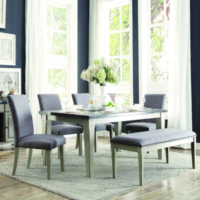 Homelegance Mendel 6 Piece Dining Set