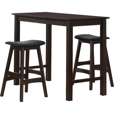 Red Barrel Studio Claycomb 3 Piece Counter Heigh..