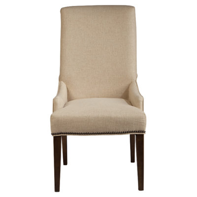 Magnussen Furniture Rothman Warm Stained Upholstered Chairs (Set of 2)