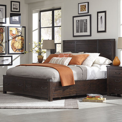 Loon Peak Pine Brook Hill Panel Bed