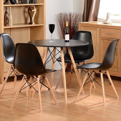Home & Haus Dining Table and 4 Chairs & Reviews | Wayfair UK