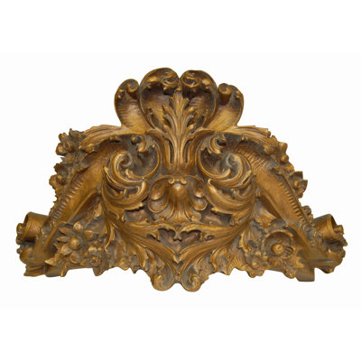 Hickory Manor House Bed Crown
