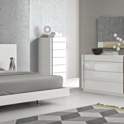 J&M Furniture Lisbon 6 Drawer Chest