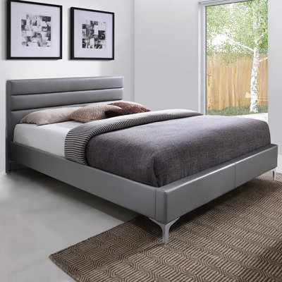 J&M Furniture Upholstered Platform Bed