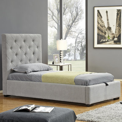 J&M Furniture Upholstered Storage Platform Bed