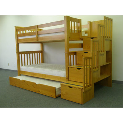 Bedz King Twin Bunk Bed with Storage