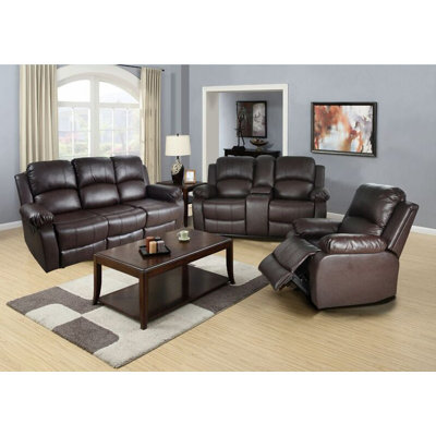 Beverly Fine Furniture Lucius 3 Piece Living Room Set