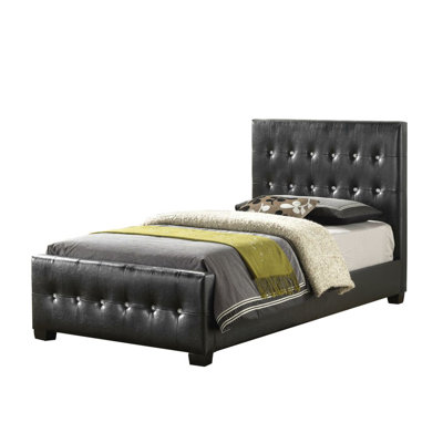 Glory Furniture Max Upholstered Panel Bed