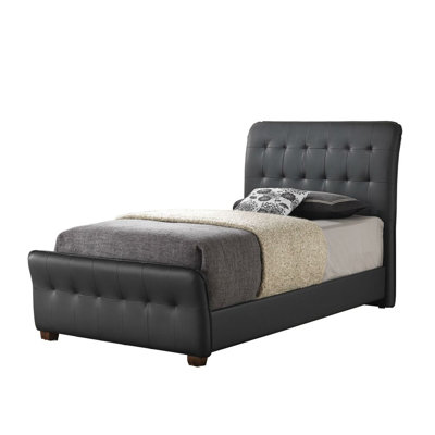 Glory Furniture James Upholstered Sleigh Bed
