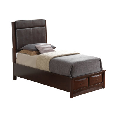 Glory Furniture Seth Upholstered Platform Bed