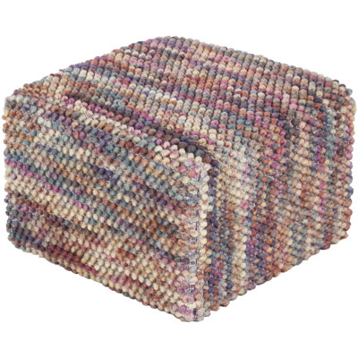 Surya Dahlia Pouf Ottoman