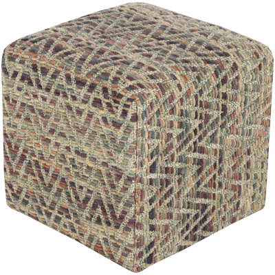 Surya Dahlia Pouf Ottoman