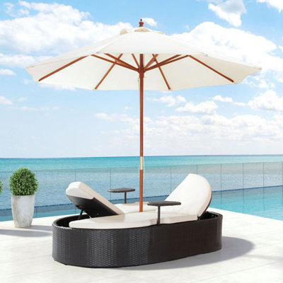 Wade Logan Prabumulih Double Chaise Lounge