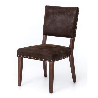 dCOR design Blake Nubuck Side Chair