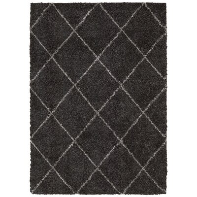 Mercury Row Psyche Charcoal Area Rug &amp; Reviews | Wayfair