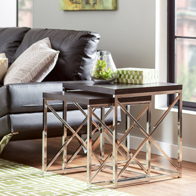 Mercury Row Rigel 2 Piece Nesting Tables