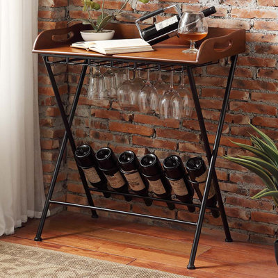 Mercury Row Woodbridge 6 Bottle Floor Wine Rack