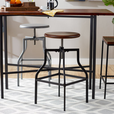 Mercury Row Arcadius Adjustable Height Swivel Ba..