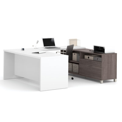Check price and read more information from recommend store. Mercury Row Ariana 2-Piece U-Shape Desk Office Suite