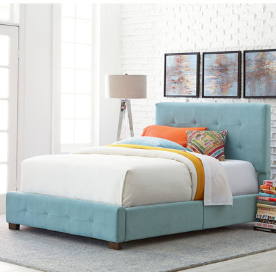Mercury Row Upholstered Panel Bed