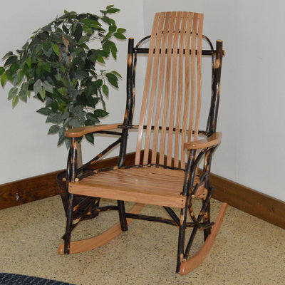 A&L Furniture Hickory Rocking Chair