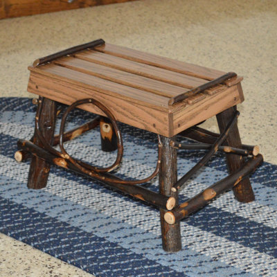 A&L Furniture Hickory Footstool