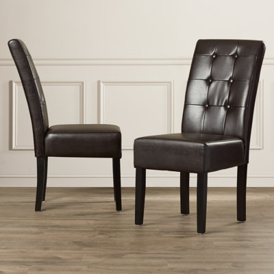 Red Barrel Studio Zaftig Parsons Chair (Set of 2)