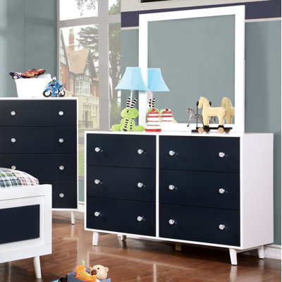 Red Barrel Studio Sea Dog 6 Drawer Dresser with ..