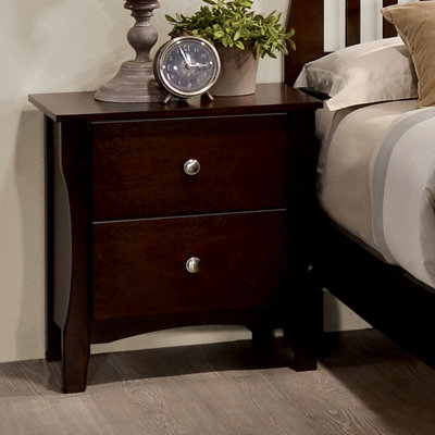 Red Barrel Studio Joshua 2 Drawer Nightstand