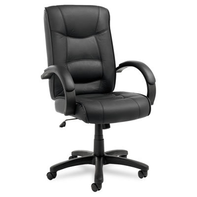 Alera® Strada Series High-Back Leathe..
