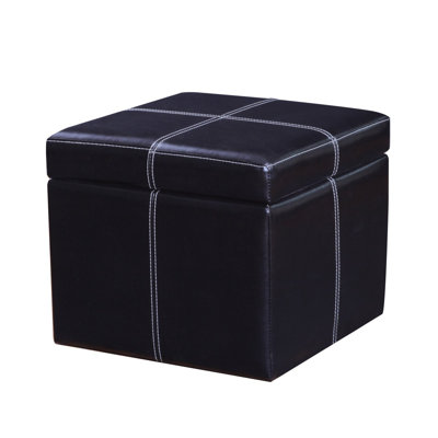 Adeco Trading Contrast Stitch Square C..