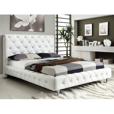 At Home USA Maria Upholstered Platform Bed