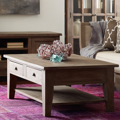 Design Tree Home Irish Coast Coffee Table with M..