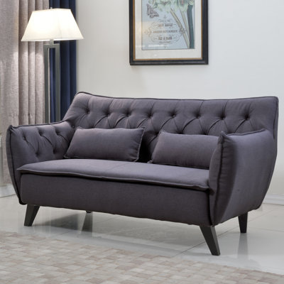 Madison Home USA Mid Century Modern Loveseat