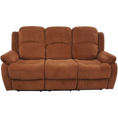 Madison Home USA Brush Reclining Sofa