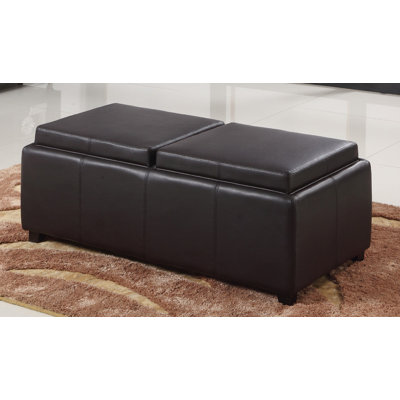 WorldWide HomeFurnishings Double Tray Storage Ot..