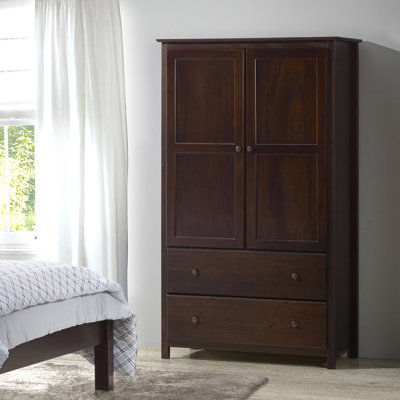 Grain Wood Furniture Shaker Armoire