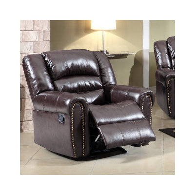Meridian Furniture USA Nailhead Rocker Reclining Chair