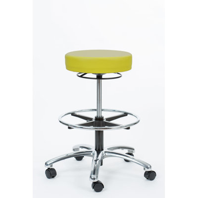 Brandt Industries Height Adjustable Pneumatic Stool with Ring Release
