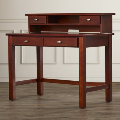 Darby Home Co Harshaw Writing Desk and Hutch Set