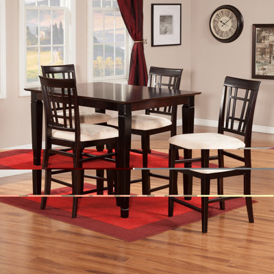 Darby Home Co Bluffview 5 Piece Pub Table Set