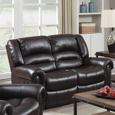Darby Home Co Dover Reclining Loveseat