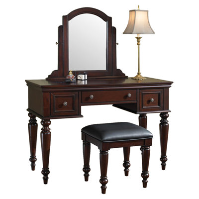 Darby Home Co Linthicum Vanity Set with Mirror