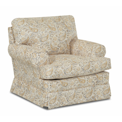 Darby Home Co Camillus Cavalier Swivel Glider