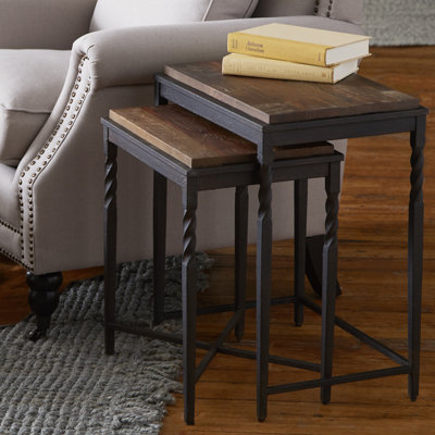 Darby Home Co 2 Piece Nesting Tables