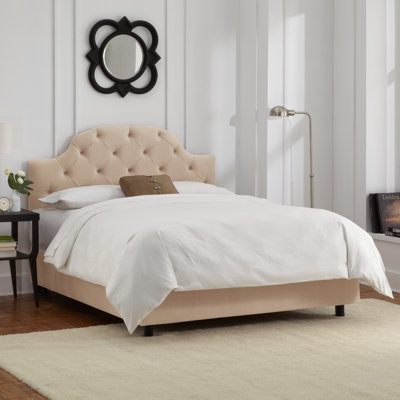 Alcott Hill Edgeworth Upholstered Panel Bed