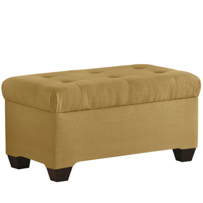 Alcott Hill Upholstered Storage Bedroom Bench
